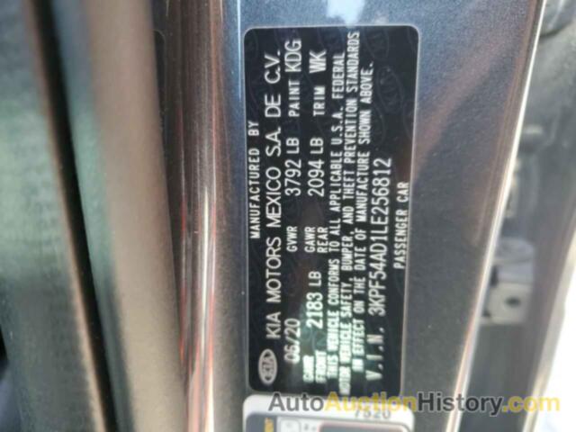 KIA FORTE EX, 3KPF54AD1LE256812