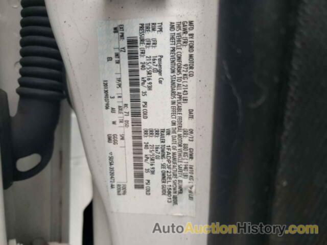 FORD FOCUS SE, 1FADP3F23EL158013