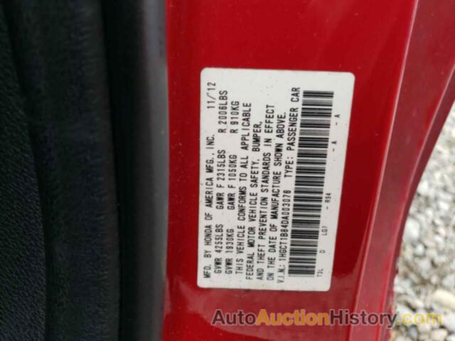 HONDA ACCORD EXL, 1HGCT1B84DA003076