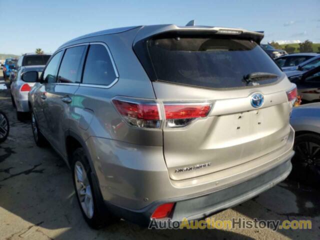 TOYOTA HIGHLANDER HYBRID LIMITED, 5TDDCRFH4ES006219