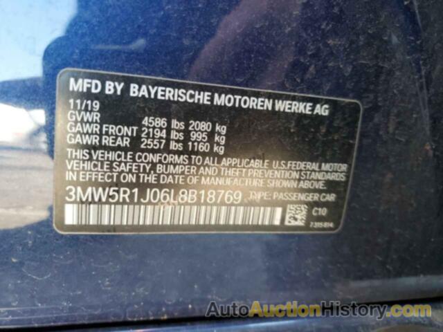 BMW 3 SERIES, 3MW5R1J06L8B18769