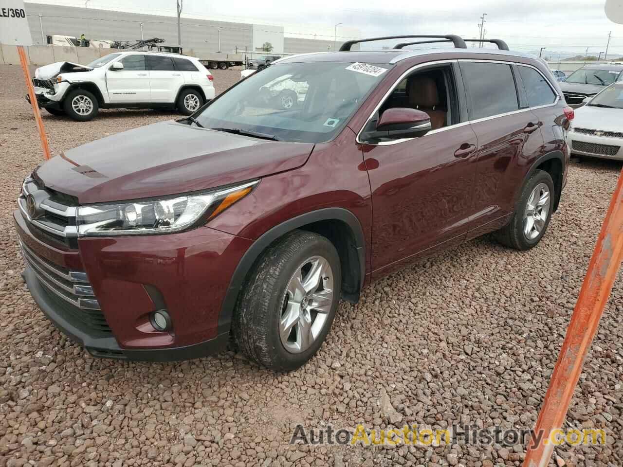 TOYOTA HIGHLANDER LIMITED, 5TDDZRFH5HS438076