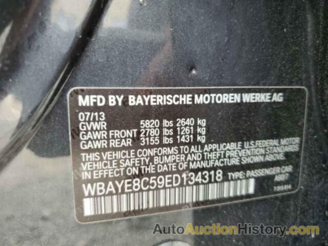 BMW 7 SERIES LI, WBAYE8C59ED134318