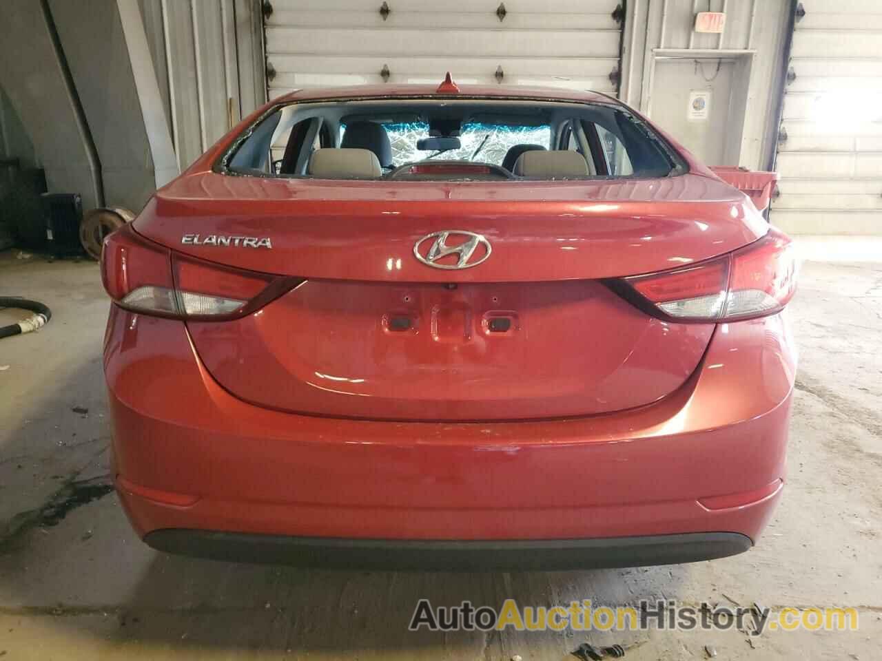 HYUNDAI ELANTRA SE, KMHDH4AE5GU518681