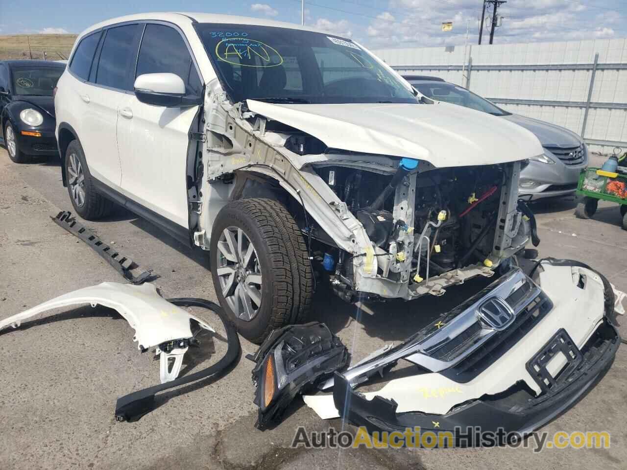 2019 HONDA PILOT EX, 5FNYF6H3XKB076087