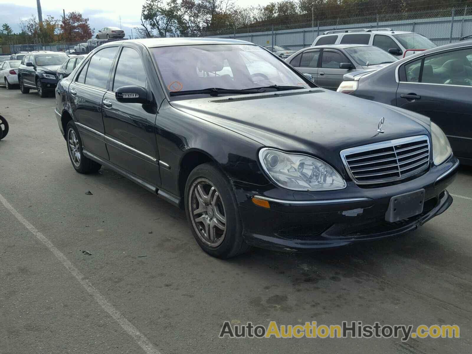 2003 MERCEDES-BENZ S 500 4MATIC, WDBNG84J43A335908