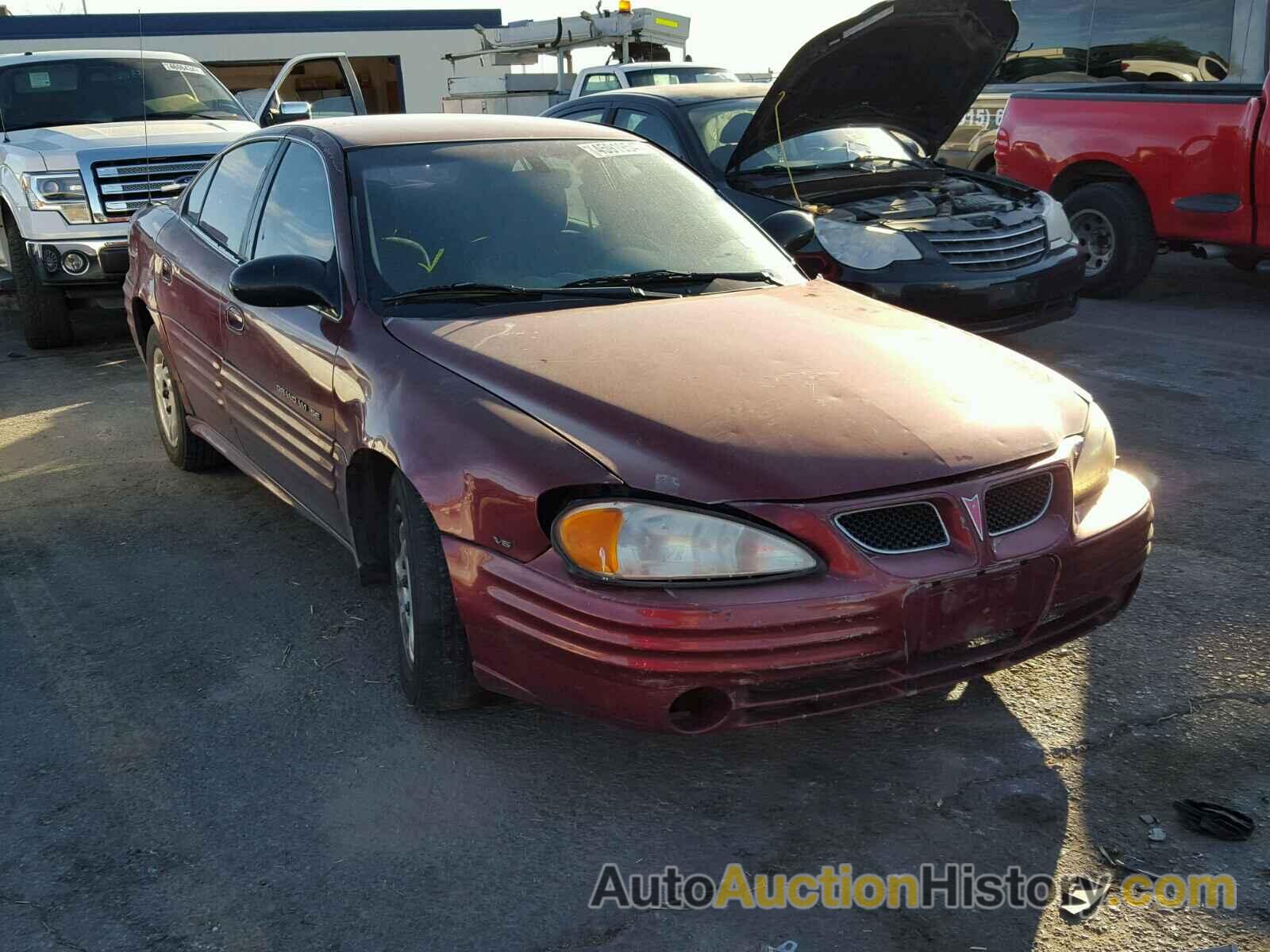 2002 PONTIAC GRAND AM SE1, 1G2NF52E22M602439