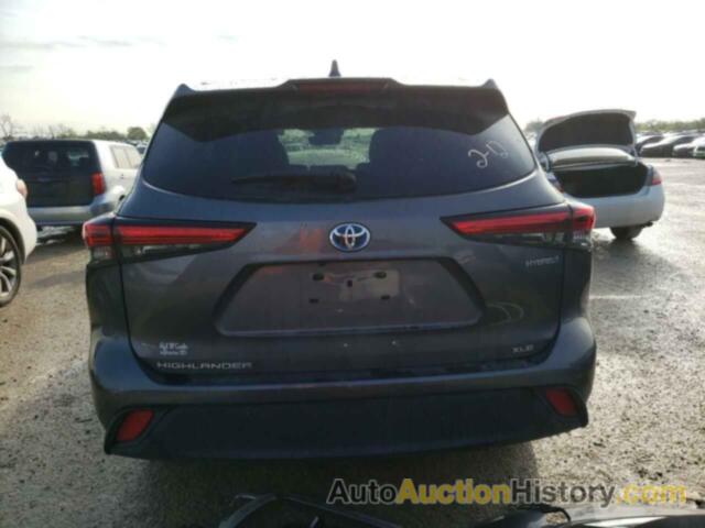 TOYOTA HIGHLANDER HYBRID XLE, 5TDGARAH6LS502338