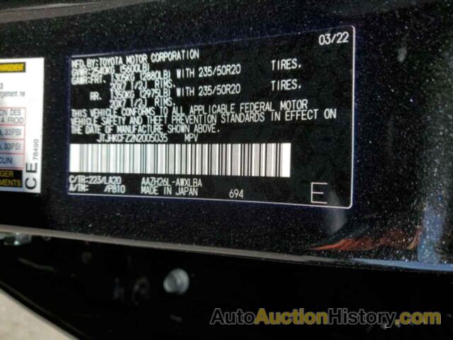 LEXUS NX 450H 450H, JTJHKCFZ2N2005035