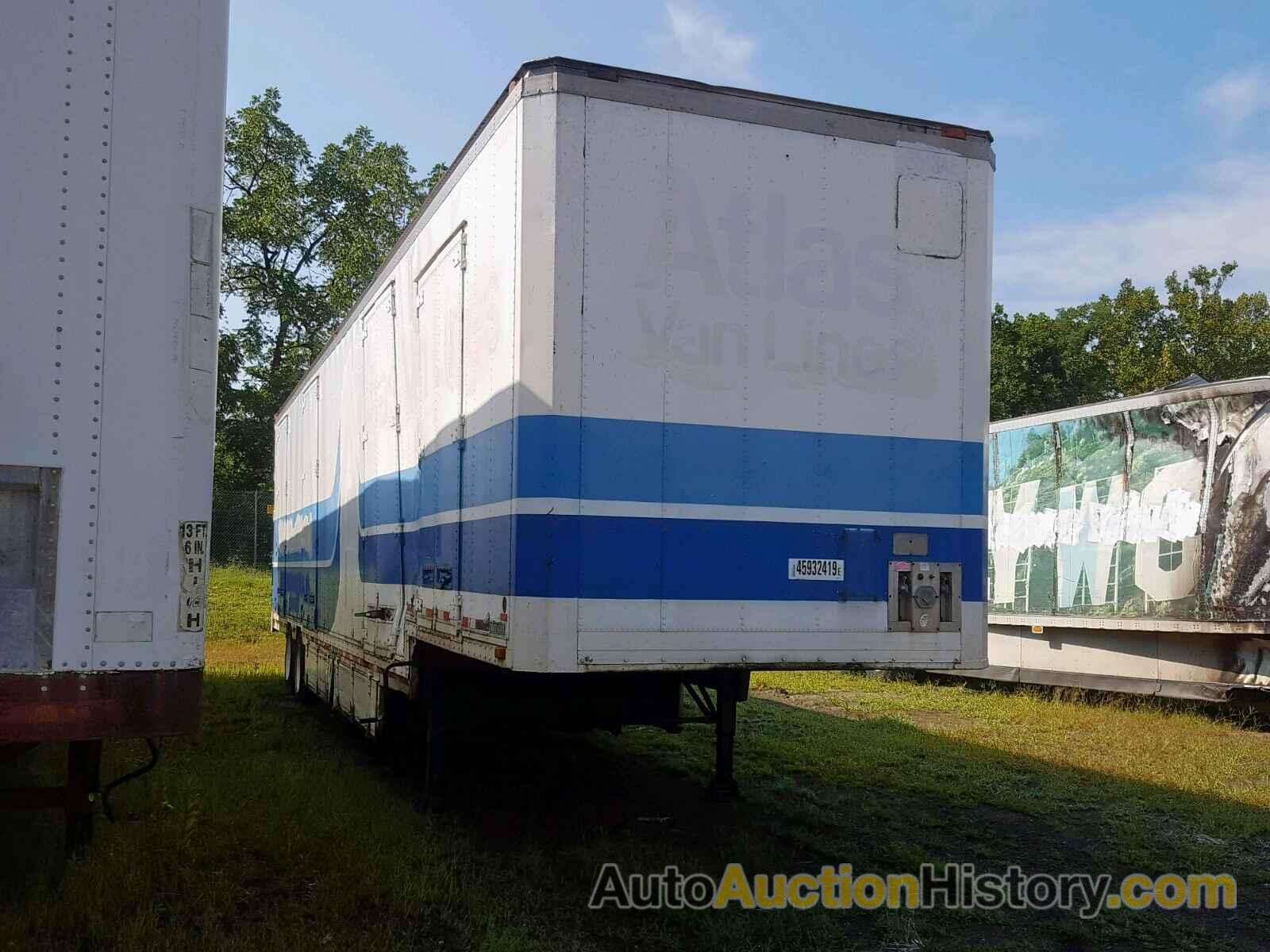 1987 ALLOY TRAILER TRAILER, 1KKVE4827HL078439