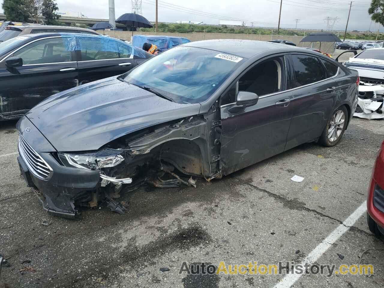 2019 FORD FUSION SE, 3FA6P0HDXKR149800