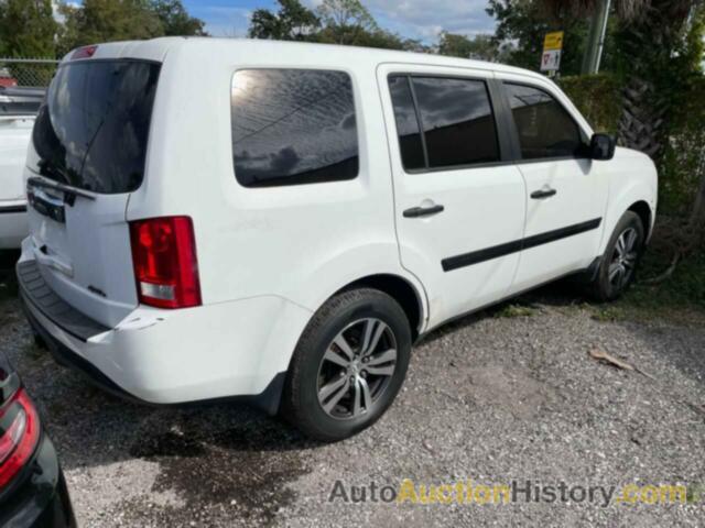 HONDA PILOT LX, 5FNYF4H25CB021592