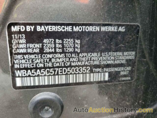 BMW 5 SERIES I, WBA5A5C57ED503352