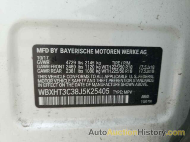 BMW X1 XDRIVE28I, WBXHT3C38J5K25405