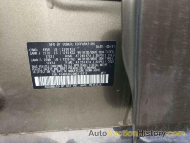 SUBARU OUTBACK PREMIUM, 4S4BTACC6M3215619