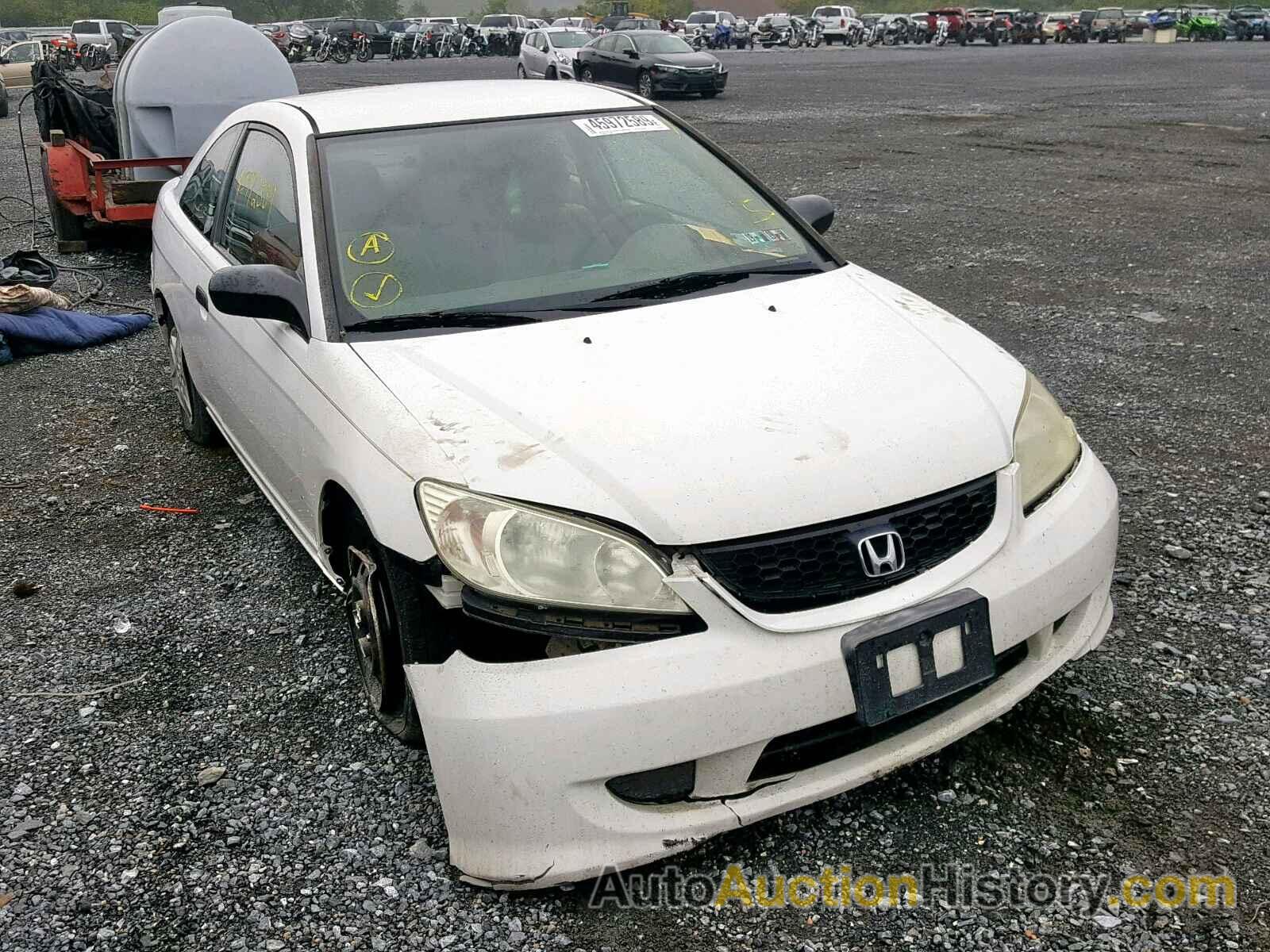 2005 HONDA CIVIC DX V DX VP, 1HGEM22195L070597