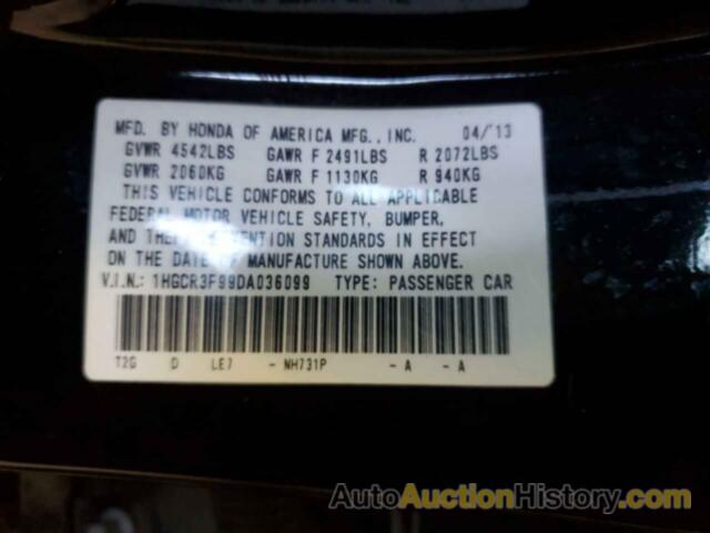 HONDA ACCORD TOURING, 1HGCR3F99DA036099