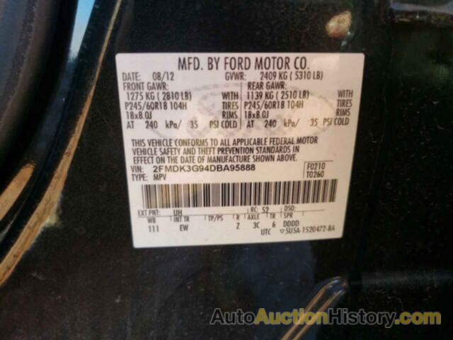 FORD EDGE SE, 2FMDK3G94DBA95888