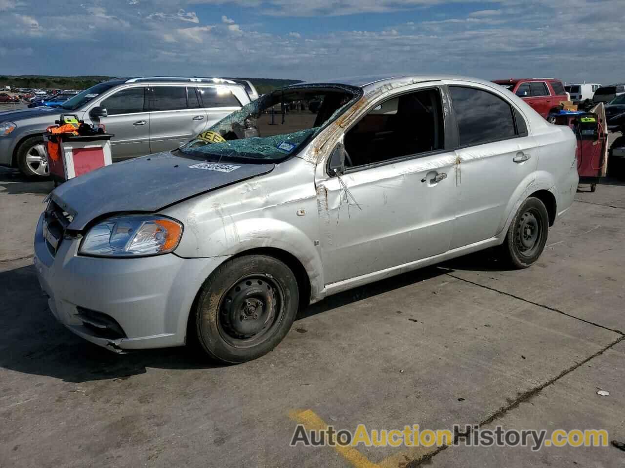 CHEVROLET AVEO BASE, KL1TD56687B053366