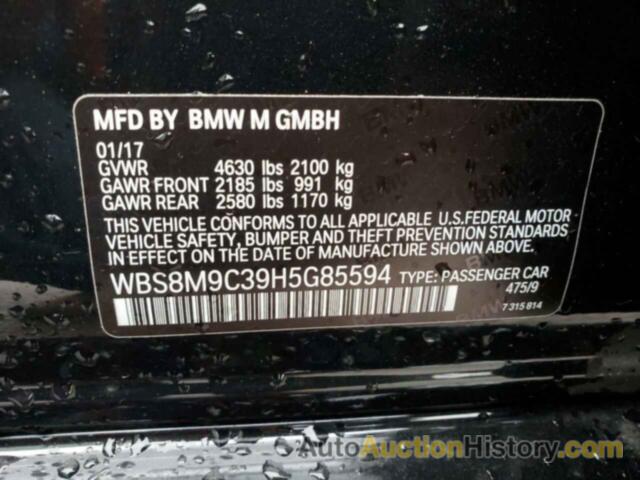 BMW M3, WBS8M9C39H5G85594