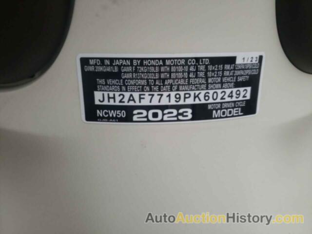 HONDA CHF50, JH2AF7719PK602492