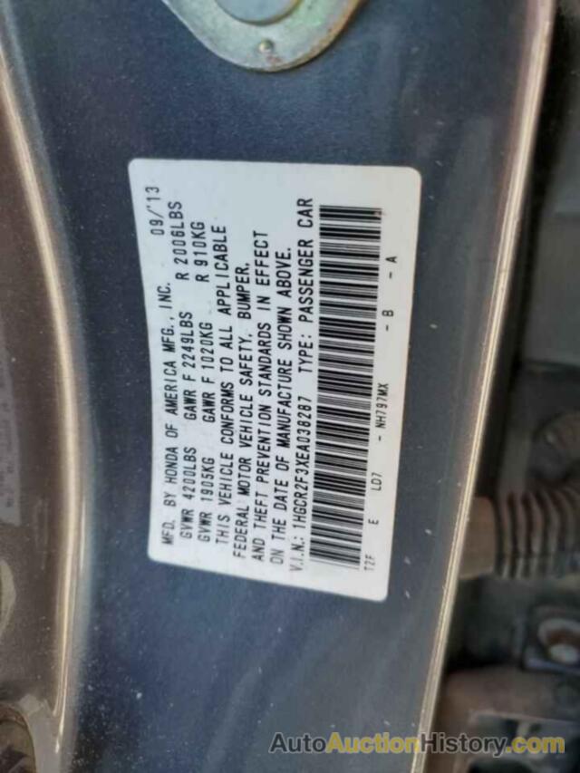 HONDA ACCORD LX, 1HGCR2F3XEA038287