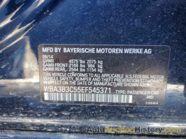 BMW 3 SERIES XI, WBA3B3C55EF545371