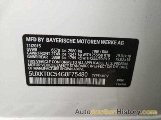 BMW X5 XDR40E, 5UXKT0C54G0F75480