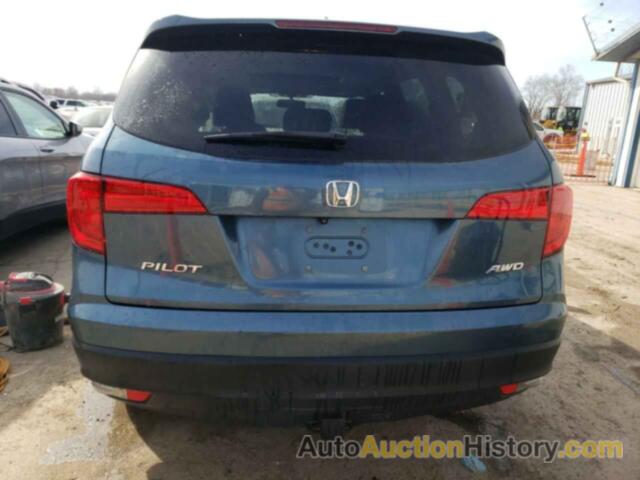 HONDA PILOT EXL, 5FNYF6H5XGB031711