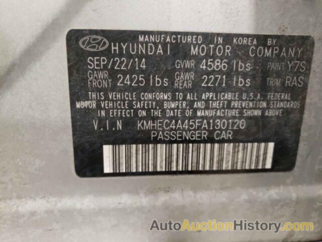 HYUNDAI SONATA HYBRID, KMHEC4A45FA130120