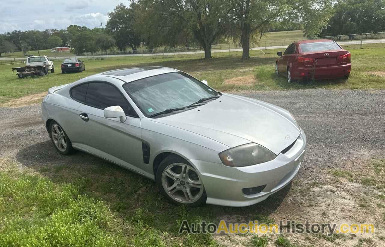 HYUNDAI TIBURON GT, KMHHN65F85U183258