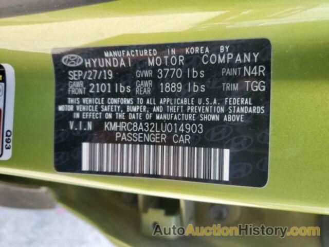 HYUNDAI VENUE SEL, KMHRC8A32LU014903