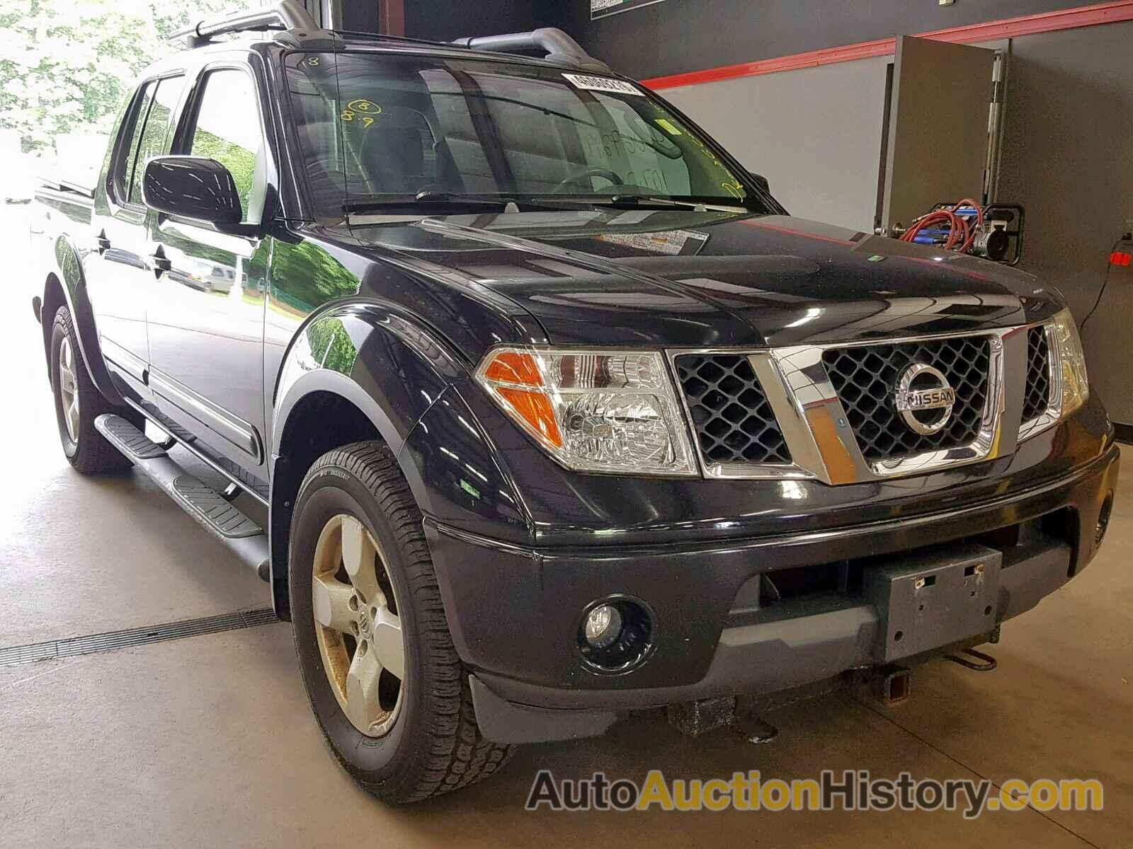 2006 NISSAN FRONTIER CREW CAB LE, 1N6AD07W46C475755