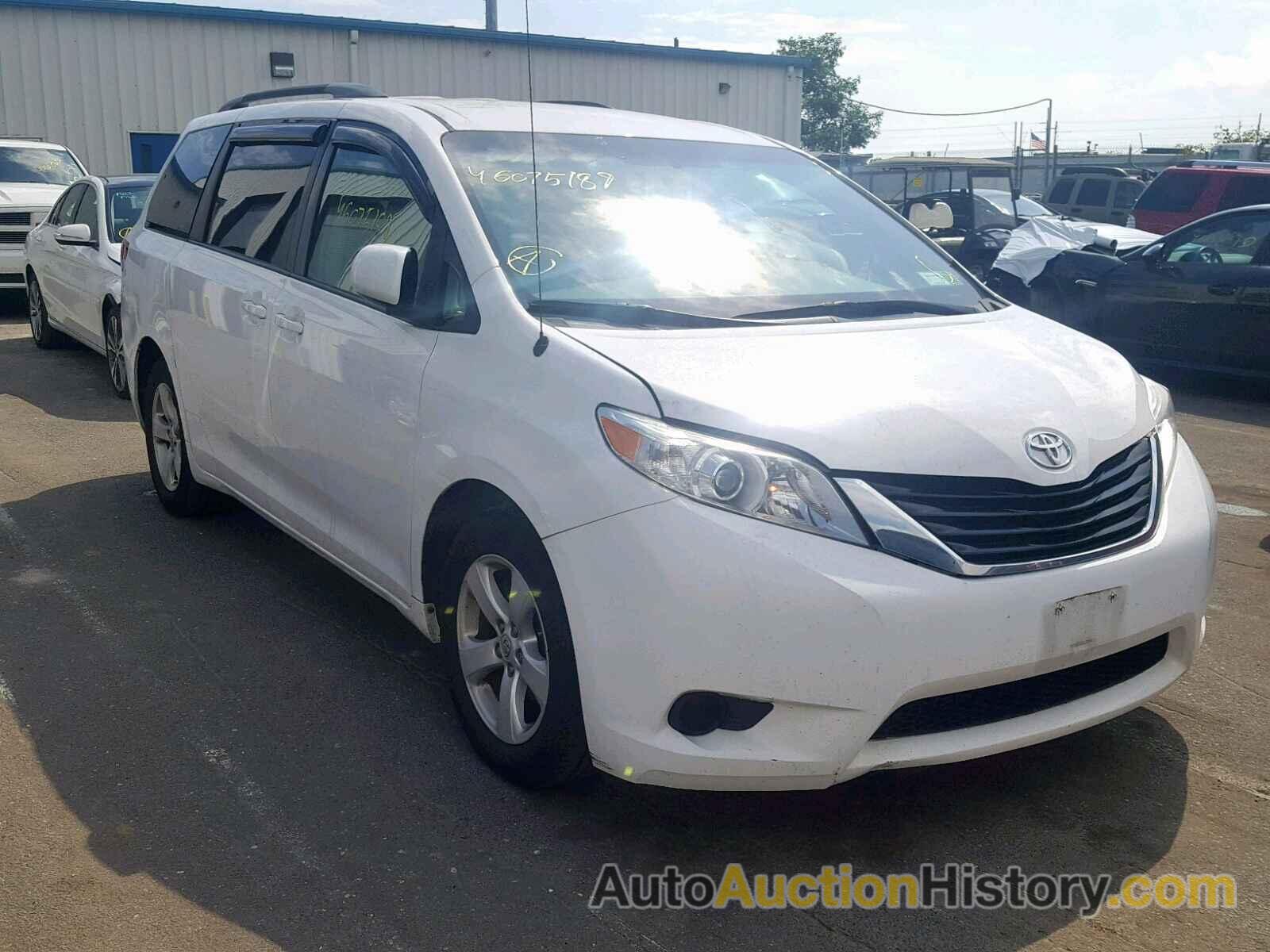 2013 TOYOTA SIENNA LE, 5TDKK3DC5DS382599