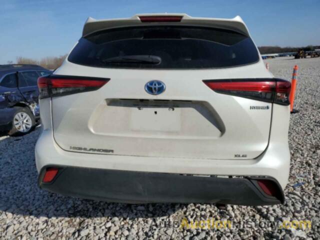 TOYOTA HIGHLANDER HYBRID XLE, 5TDHBRCH1MS527597