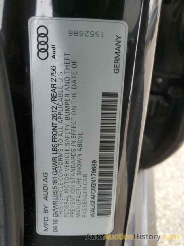 AUDI A6 PREMIUM PLUS, WAUGFAFC6GN179689