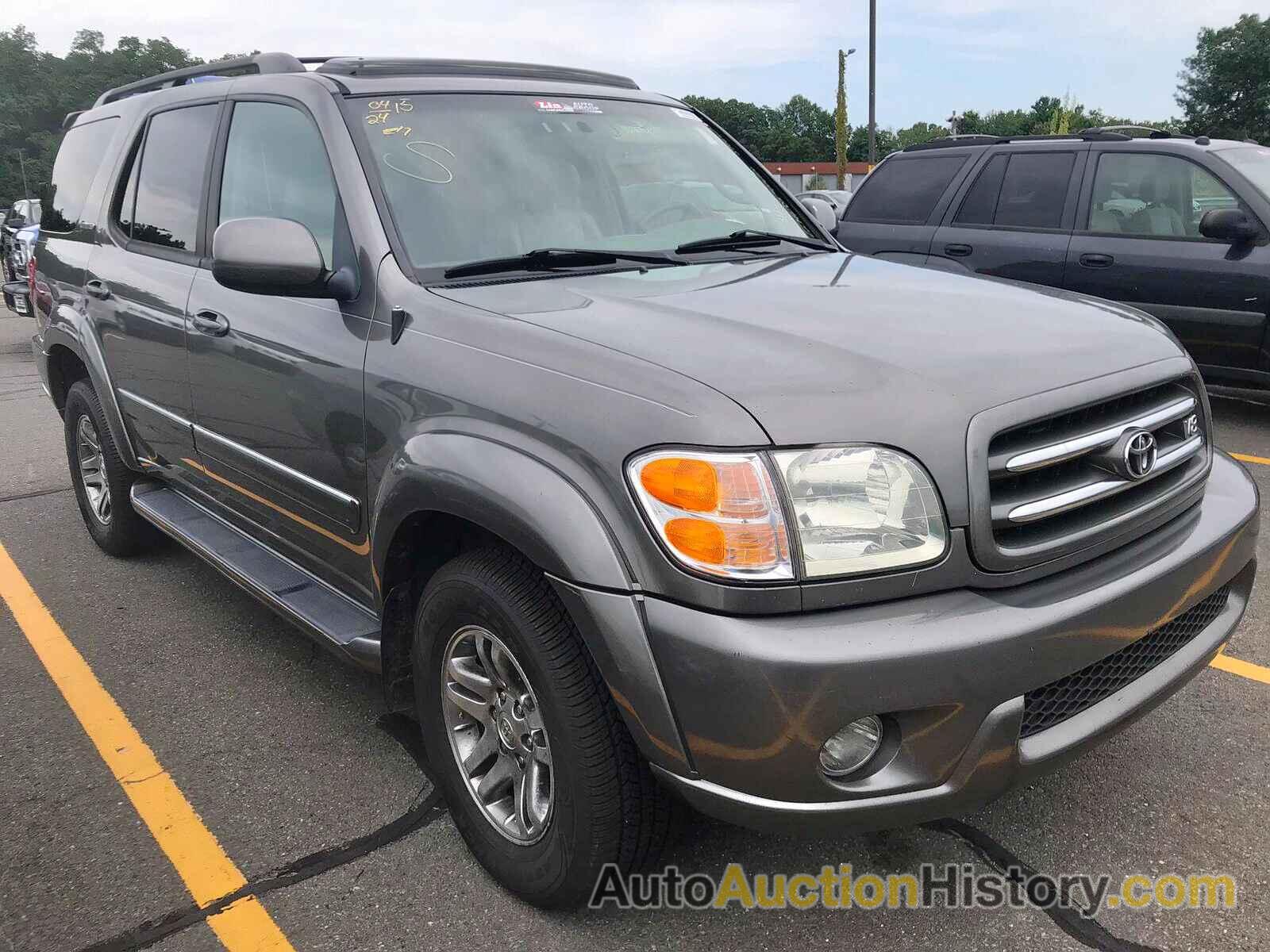 2004 TOYOTA SEQUOIA LIMITED, 5TDBT48A84S208618