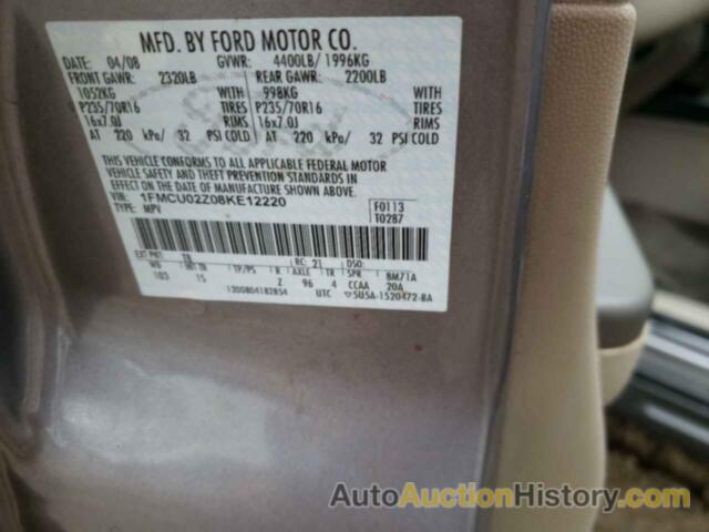 FORD ESCAPE XLS, 1FMCU02Z08KE12220