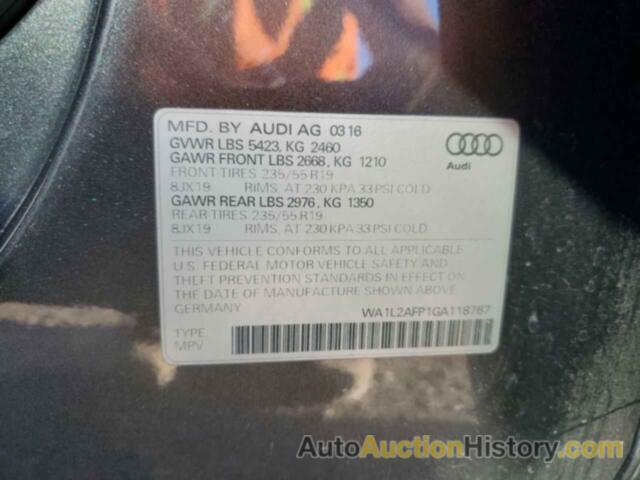 AUDI Q5 PREMIUM PLUS, WA1L2AFP1GA118767