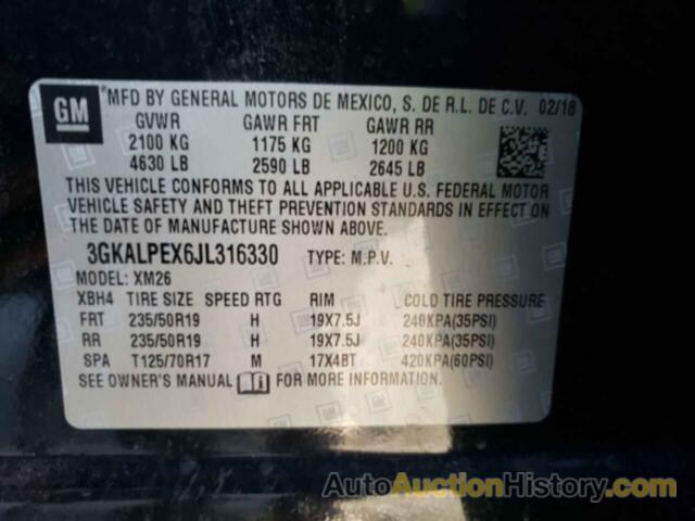 GMC TERRAIN SLT, 3GKALPEX6JL316330