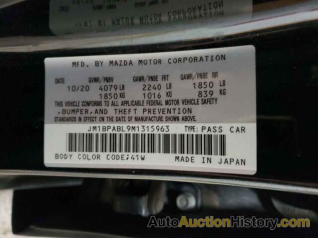 MAZDA 3 SELECT, JM1BPABL9M1315963