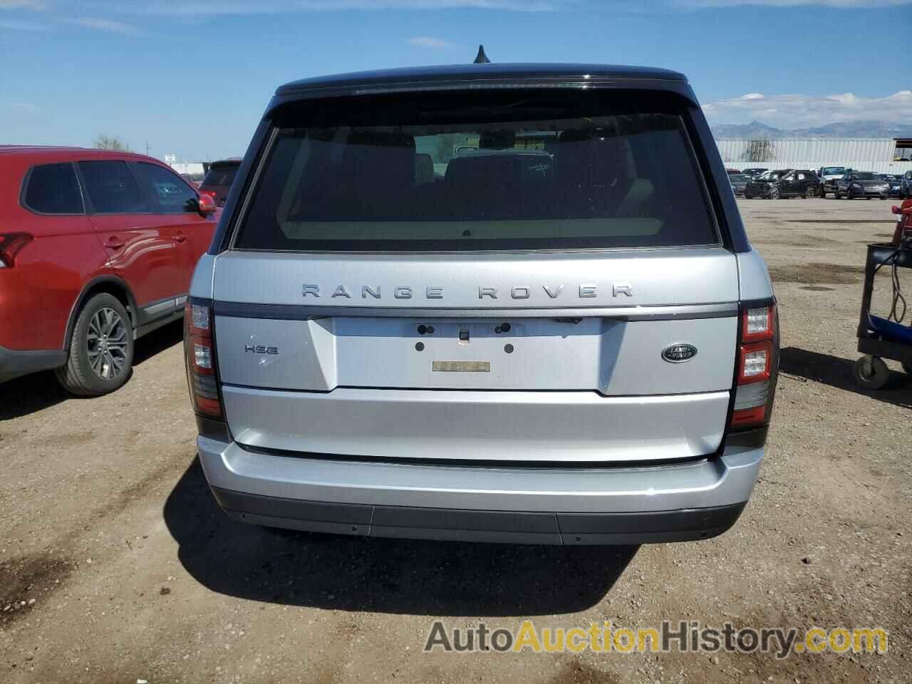 LAND ROVER RANGEROVER HSE, SALGS2FV1HA372856