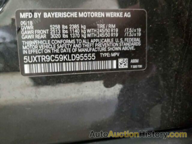 BMW X3 XDRIVE30I, 5UXTR9C59KLD95555