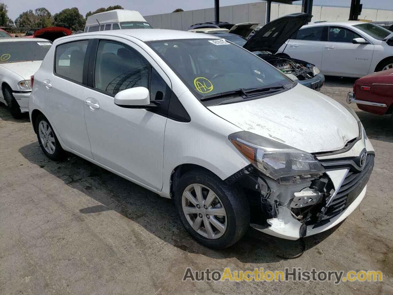 2016 TOYOTA YARIS L, VNKKTUD33GA061253