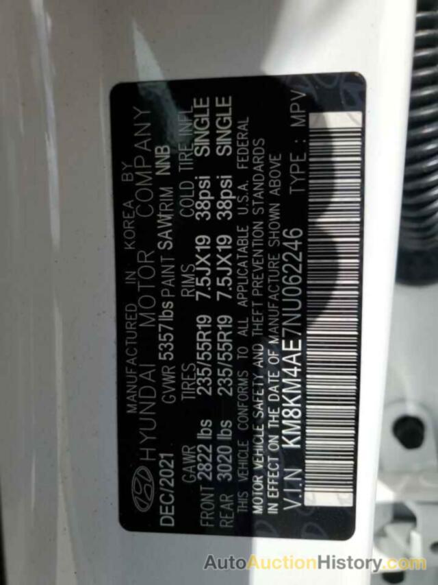 HYUNDAI IONIQ SE, KM8KM4AE7NU062246