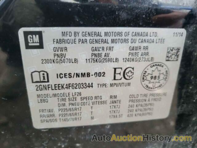 CHEVROLET EQUINOX LS, 2GNFLEEK4F6203344