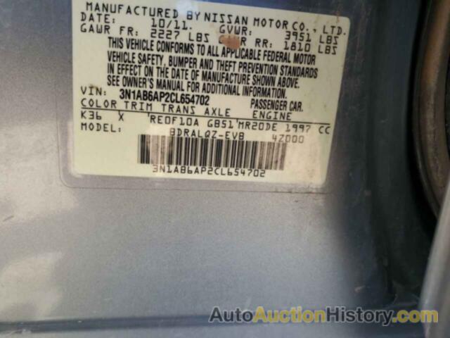 NISSAN SENTRA 2.0, 3N1AB6AP2CL654702