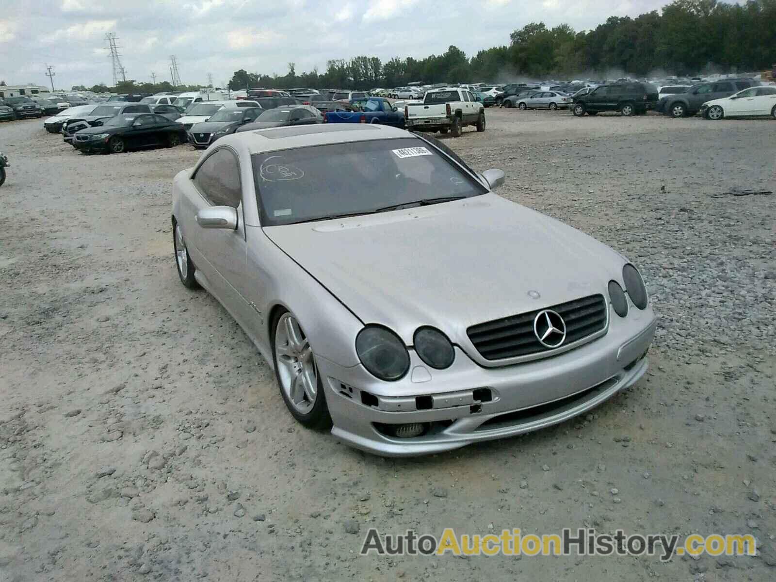 2002 MERCEDES-BENZ CL 500, WDBPJ75J42A029065