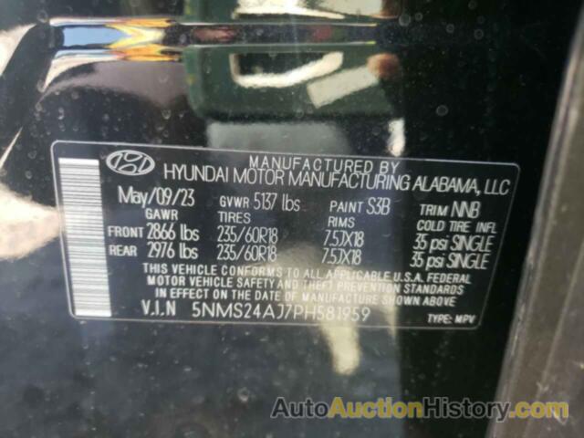 HYUNDAI SANTA FE SEL, 5NMS24AJ7PH581959