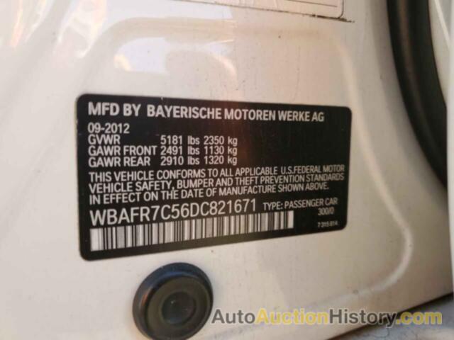 BMW 5 SERIES I, WBAFR7C56DC821671